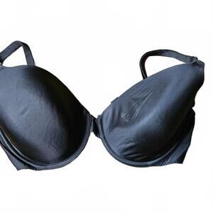 Victoria's Secret Perfect Coverage Black Bra 34DD